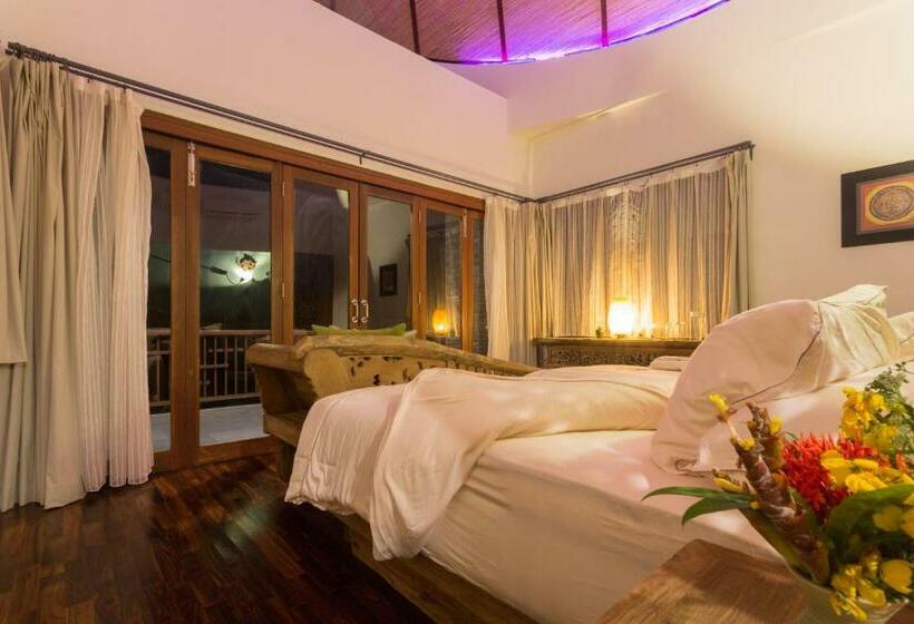 וילה דלוקס חדר שינה 1, De Moksha Eco Friendly Boutique Resort