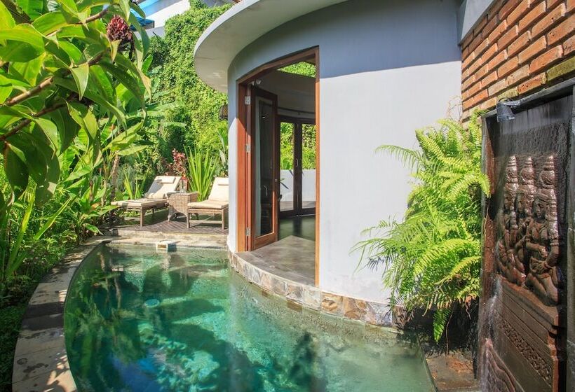 וילה דלוקס חדר שינה 1, De Moksha Eco Friendly Boutique Resort