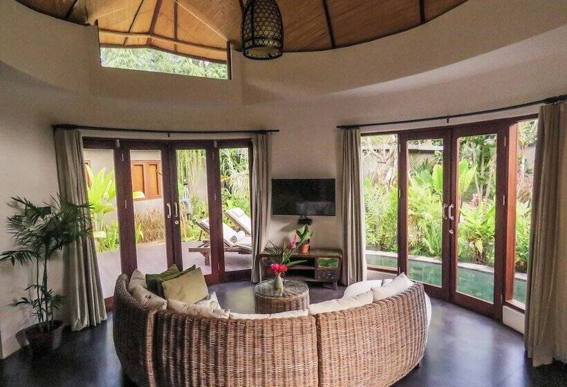 וילה דלוקס חדר שינה 1, De Moksha Eco Friendly Boutique Resort