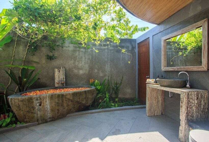 فيلا ديلوكس غرفة نوم, De Moksha Eco Friendly Boutique Resort