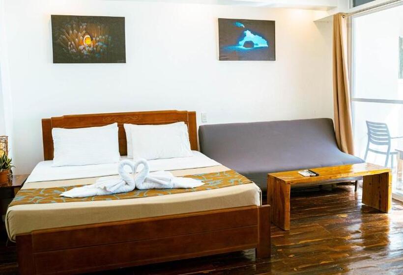 Quarto deluxe vista mar, Divegurus Boracay Beach Resort