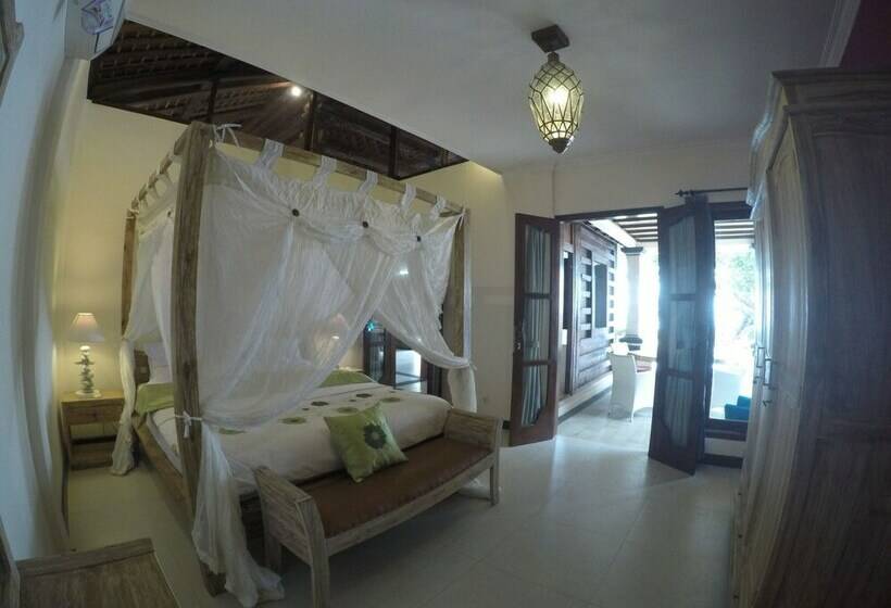 디럭스 스튜디오 바다 전망, Joglo On The Beach