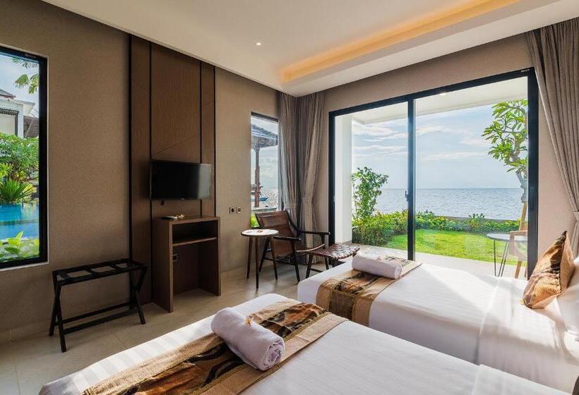 豪华海景房, Padmasari Resort Lovina