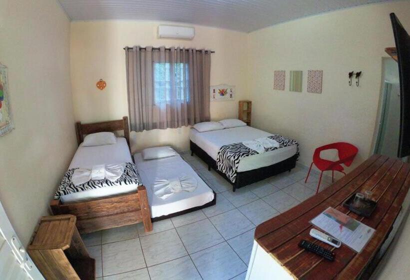 Delüks Üç Kişilik Oda, Pousada Tia Nena