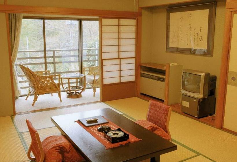 חדר סטנדרט חדר אמבטיה משותף, Ryokan Kiritani Hakoneso