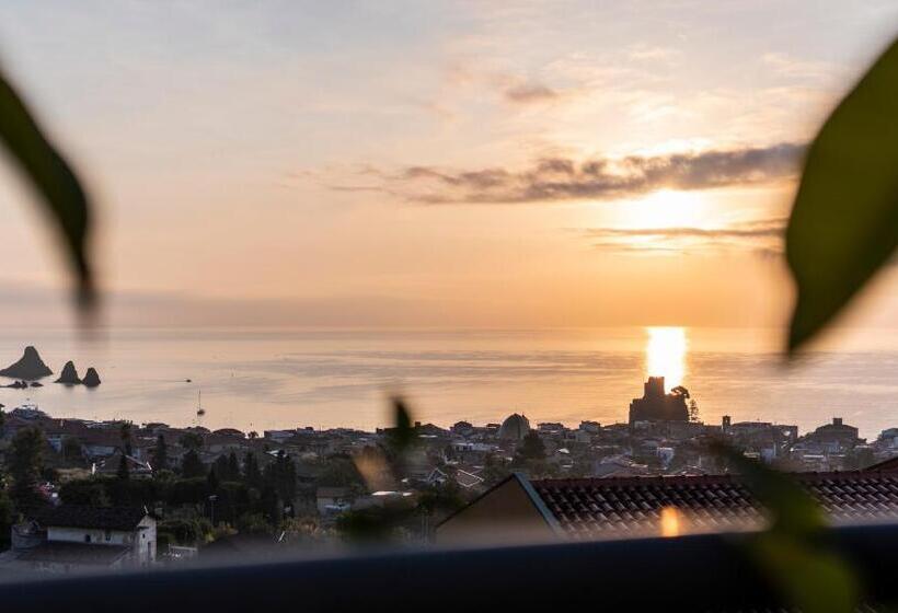 Номер Economy Вид на Море, Pupi Catania Etna B&b