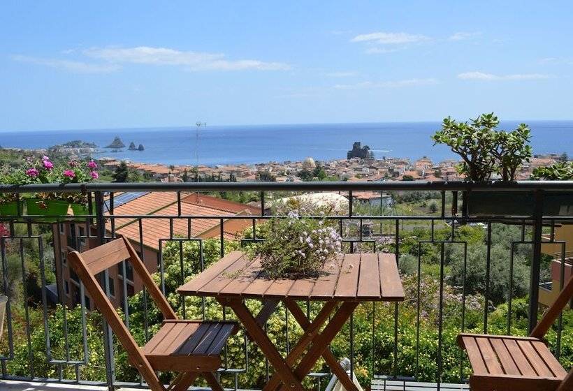 可观海景的舒适型房间, Pupi Catania Etna B&b