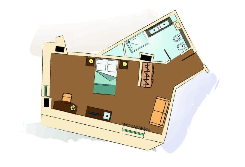اتاق لوکس خانوادگی, Aqua Montis Resort & Spa