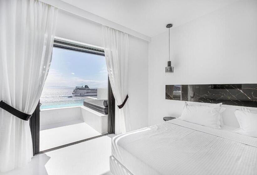 Номер Deluxe Вид на Море, Tagoo Black Mykonos