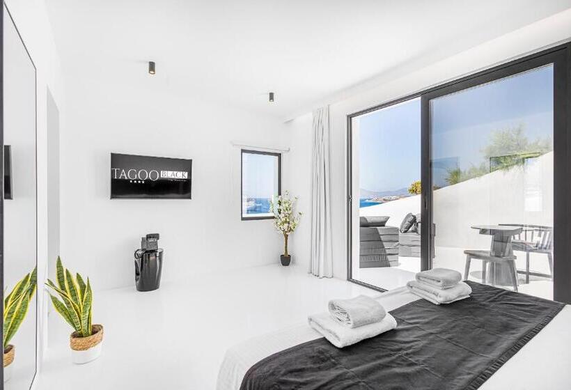 Полулюкс с Бассейном, Tagoo Black Mykonos