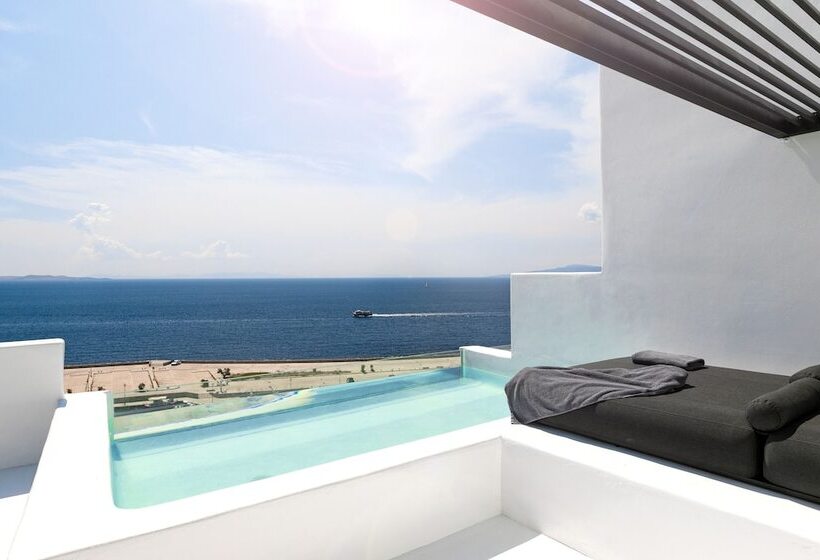 Номер Deluxe Вид на Море, Tagoo Black Mykonos