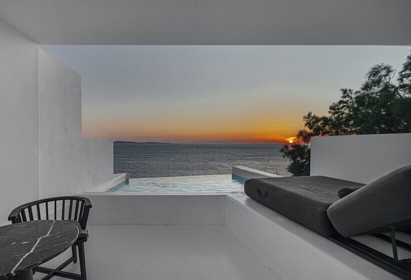 Номер Deluxe Вид на Море, Tagoo Black Mykonos