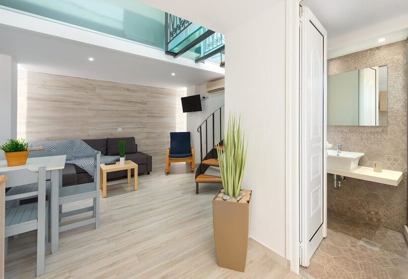 דירת דופלקס 2 חדרי שינה, Pefkos View Suites & Maisonette