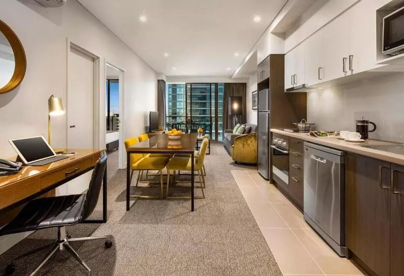 ２ベッドルームのエクゼクティブアパートメント, Quest East Perth