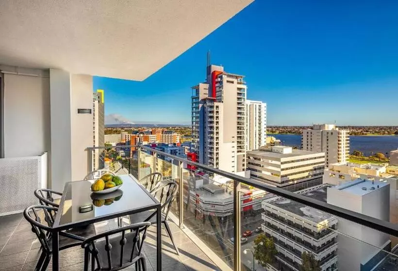 ２ベッドルームのエクゼクティブアパートメント, Quest East Perth