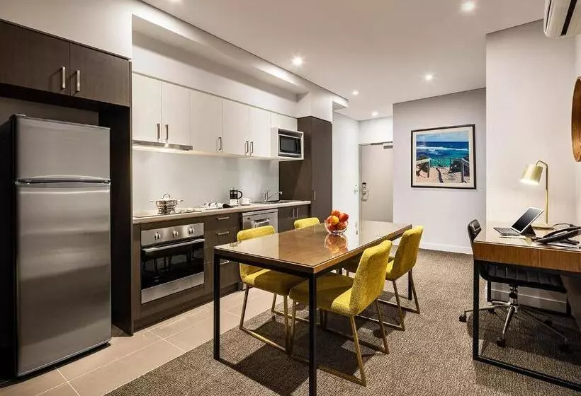 ２ベッドルームのエクゼクティブアパートメント, Quest East Perth