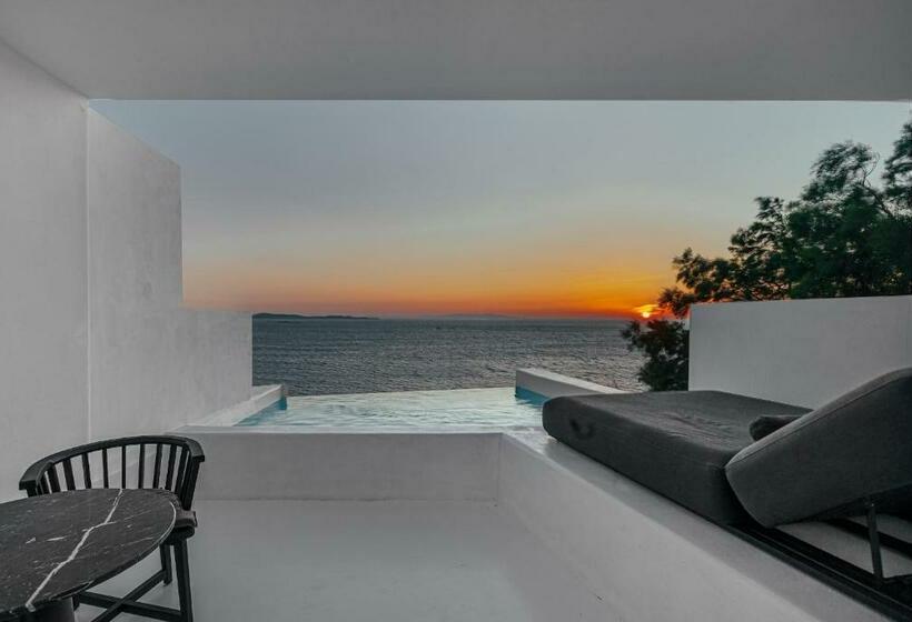 Номер Deluxe Вид на Море, Tagoo Black Mykonos