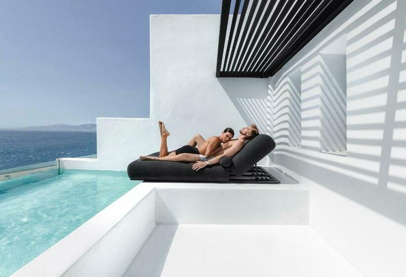 Номер Deluxe Вид на Море, Tagoo Black Mykonos
