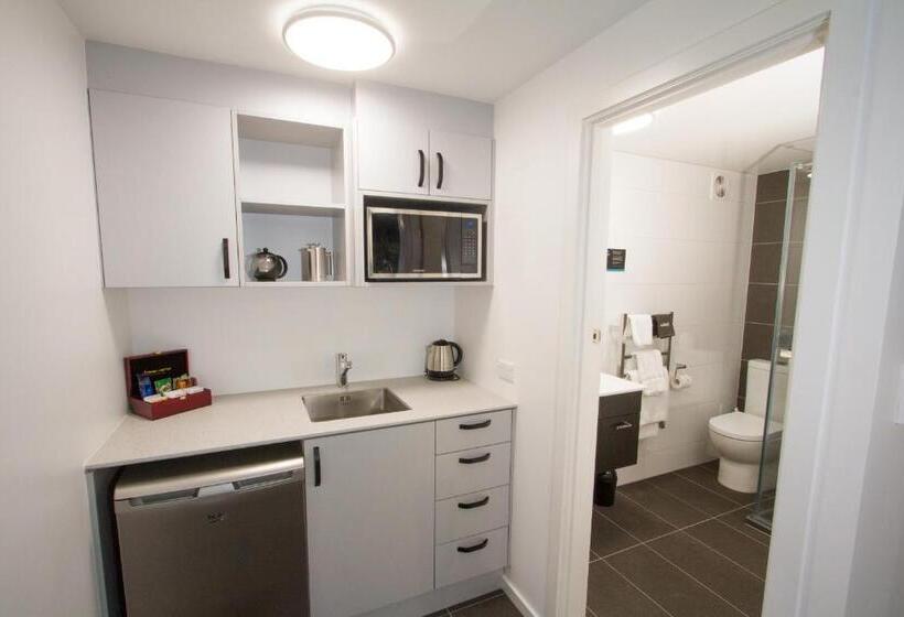 إستوديو قياسى مطلّ علي الحديقة, Aurora On George