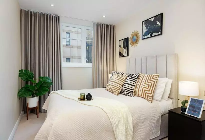 آپارتمان لوکس 1 خوابه, One Bed Serviced Apt Near Holborn In Chancery Lane