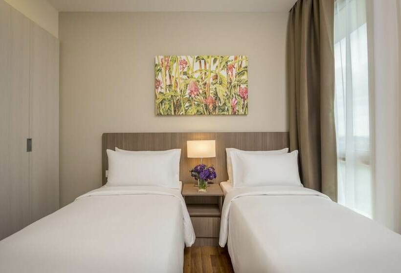 דירת פרמיום 2 חדרי שינה, Somerset Medini Iskandar Puteri