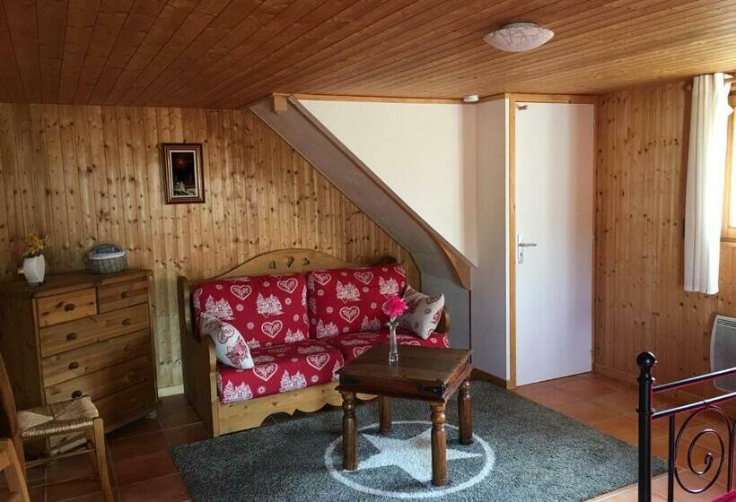 חדר משפחתי נוף להרים, Le Chalet De Doucy Bardet