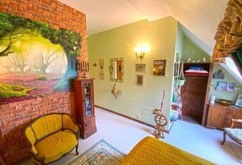 标准房带园景, Kulturgutleben Boutiquehotel Seminarhaus