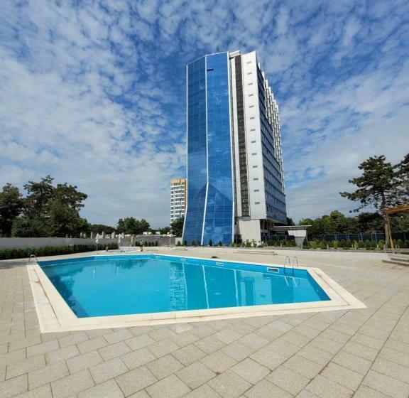 バルコニー付き１ベッドルームアパートメント, Olimp Sea View Apartments Etajul 13