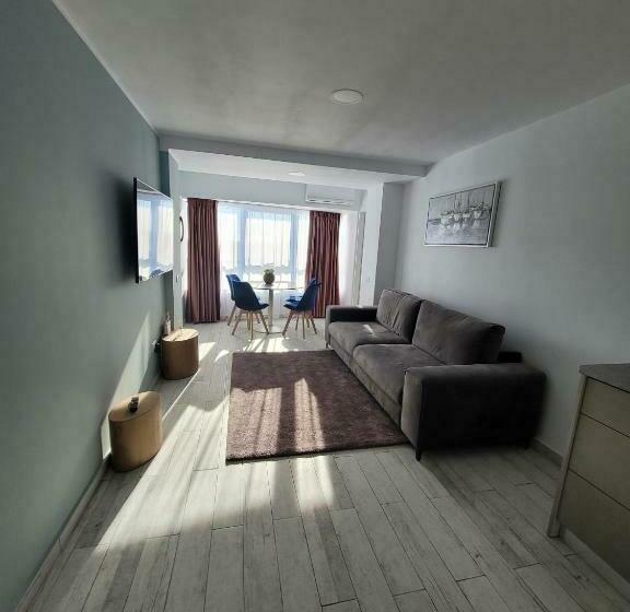 バルコニー付き１ベッドルームアパートメント, Olimp Sea View Apartments Etajul 13