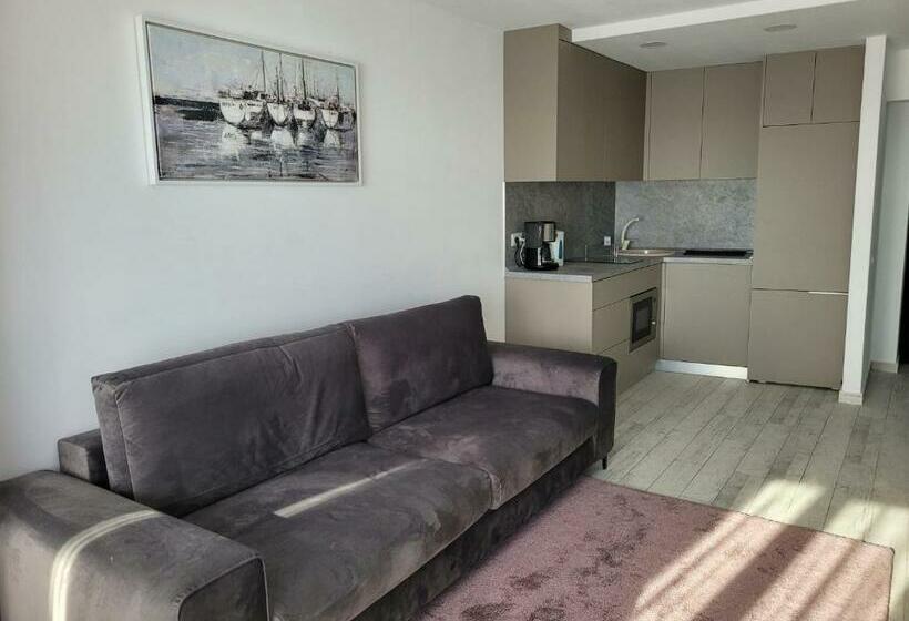 海の見える１ベッドルームアパートメント, Olimp Sea View Apartments Etajul 13