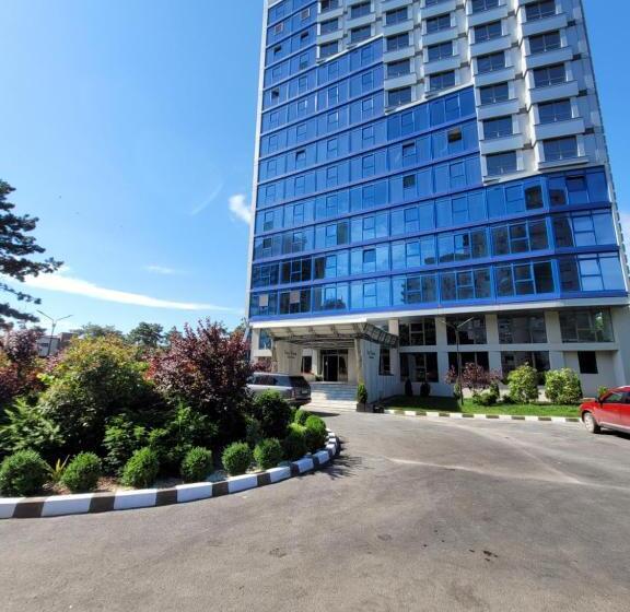 バルコニー付き１ベッドルームアパートメント, Olimp Sea View Apartments Etajul 13