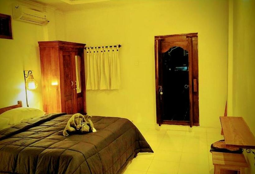 חדר סטנדרט נוף לגינה, Nobody Inn Bali At Arya Guest House