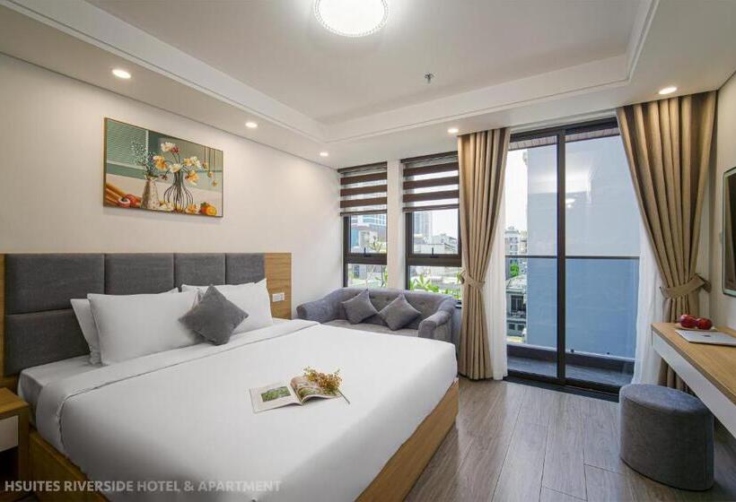 استودیو استاندارد با بالکن, Hsuites Riverside Hotel And Apartment