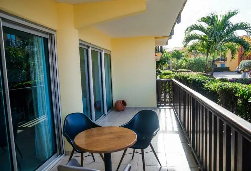 آپارتمان 1 خوابه با چشم‌انداز باغ, Merakii Seaview Escape Curacao