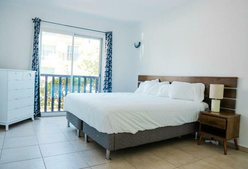 آپارتمان 1 خوابه با چشم‌انداز باغ, Merakii Seaview Escape Curacao