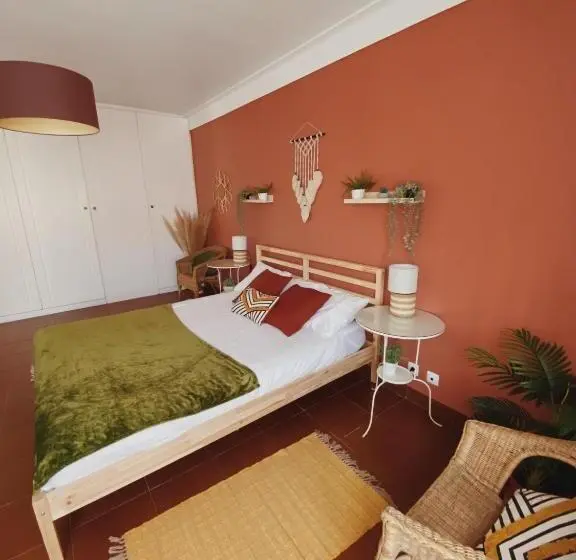 キングサイズベッドのスイートルーム, Coastal Garden Paradise Retreat  6 Min From The Beach