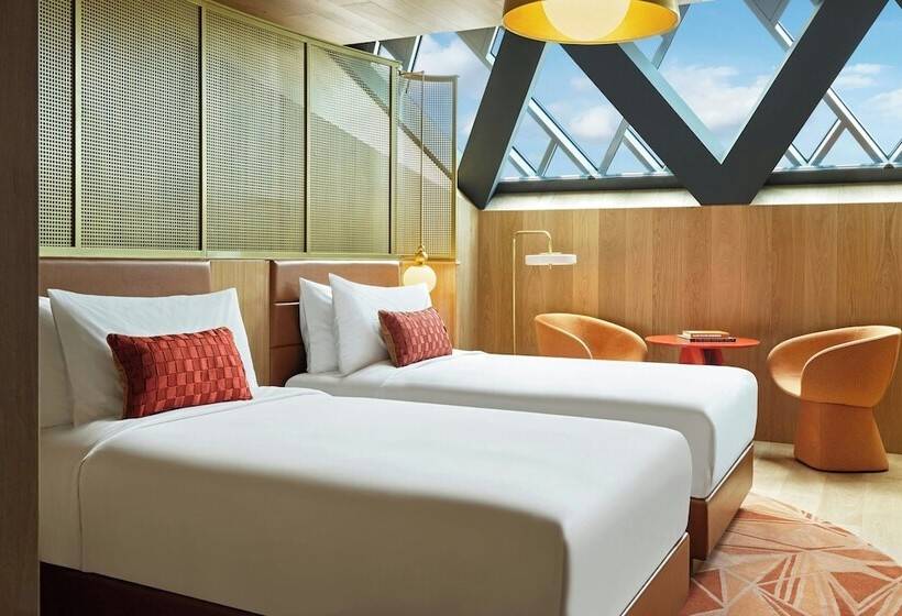 带城市景观的标准间, W Budapest