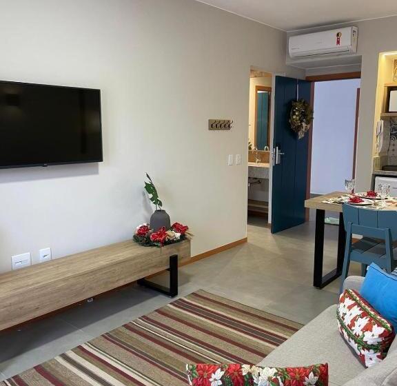 آپارتمان 1 خوابه با بالکن, Quinta Santa Bárbara Eco Resort