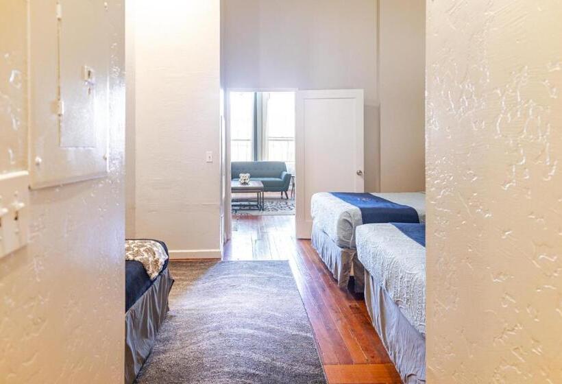 סוויטה דלוקס, Greely Gaslamp   Loft W Parking & 4 Beds #301