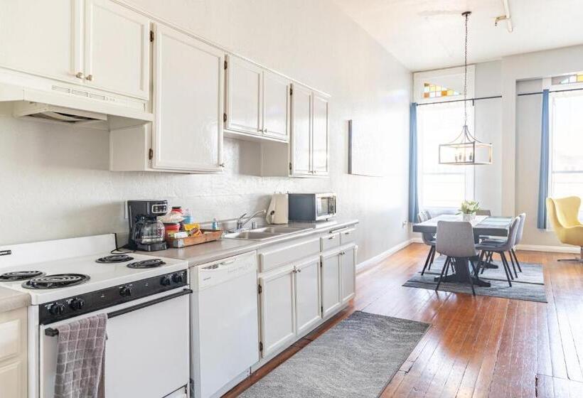 סוויטה דלוקס, Greely Gaslamp   Loft W Parking & 4 Beds #301