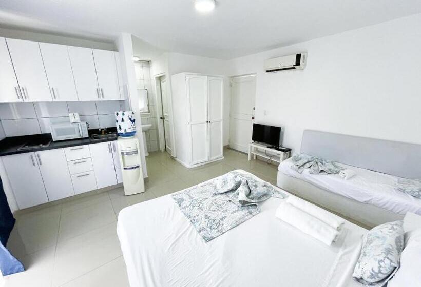 استودیو استاندارد با بالکن, Bavaro Los Corales Sol Caribe Studios Rooms Deluxe Wifi Parking Beach Club & Spa