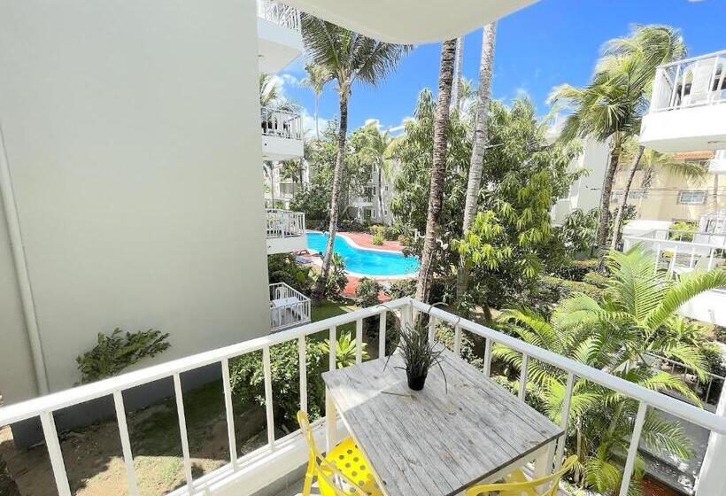 استودیوی لوکس, Bavaro Los Corales Sol Caribe Studios Rooms Deluxe Wifi Parking Beach Club & Spa