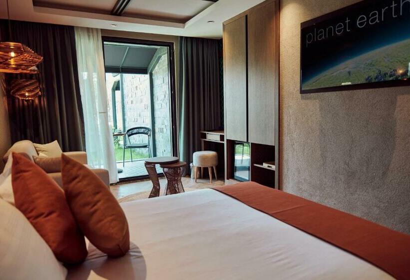 バルコニー付きデラックスルーム, Parmos Otel