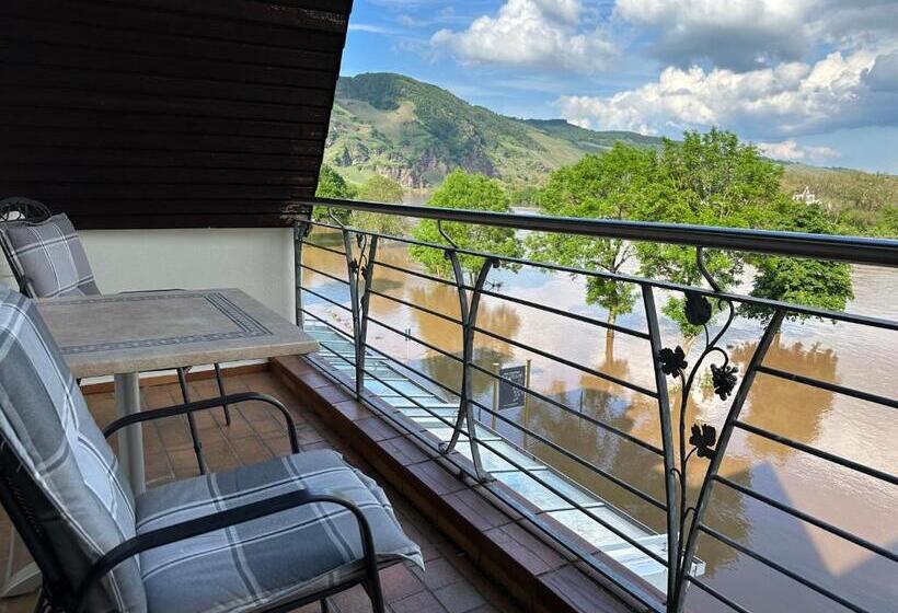 غرفة قياسية مطلّة علي النهر, Garni Hotel Moselschild