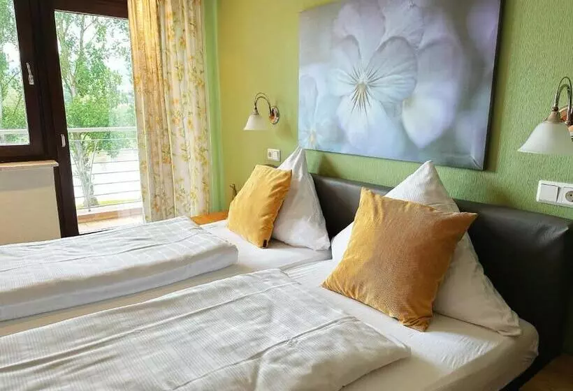 Standard-huone Jokinäkymä, Garni Hotel Moselschild