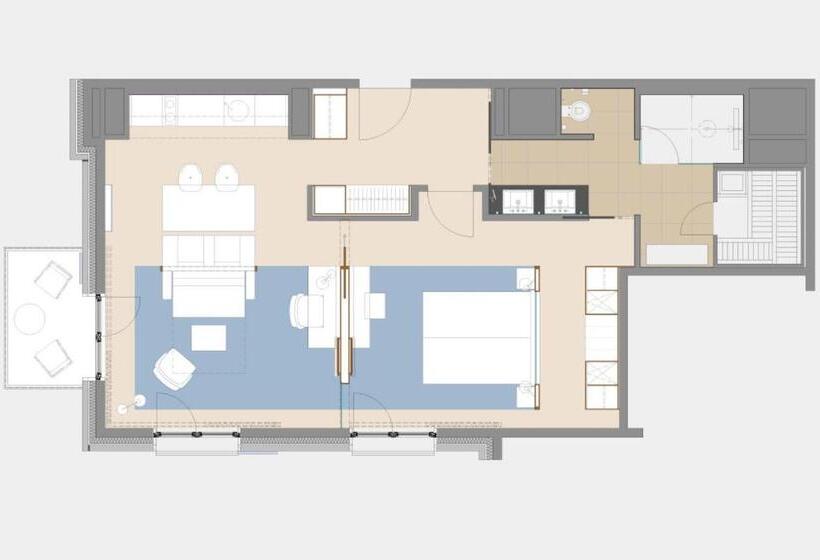 סוויטת סופריור, Hafenhotel Meereszeiten