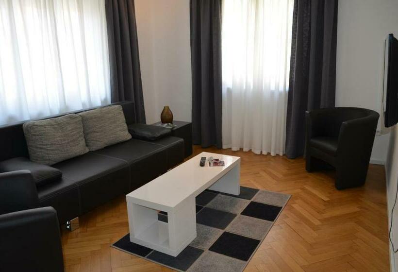 شقة غرفتين, Prinz City Apartments Mit Klimaanlagen