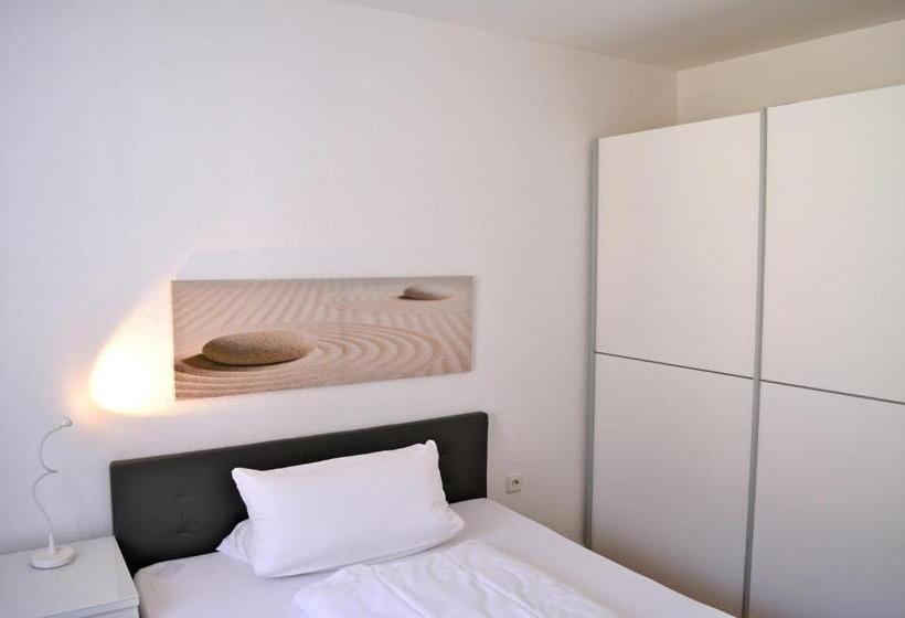 침실 2개 아파트, Prinz City Apartments Mit Klimaanlagen