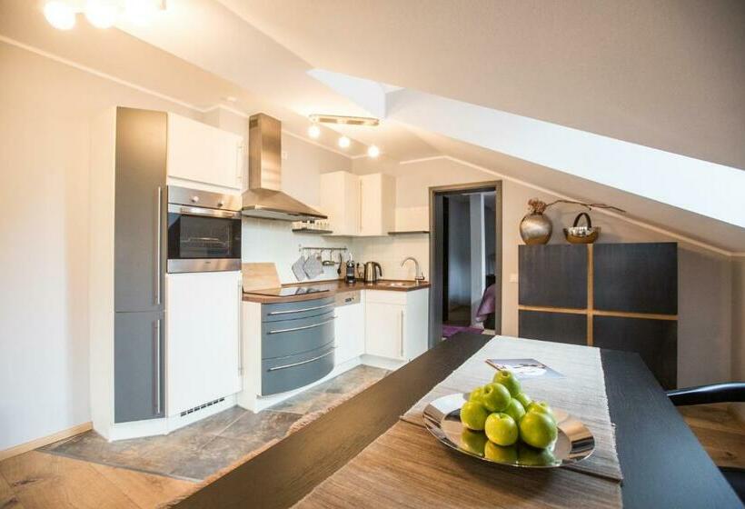 带2个卧室的套房, & Restaurant Fackelgarten Plau Am See