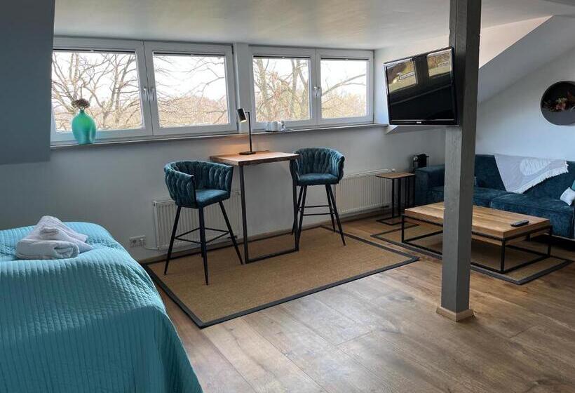 豪华湖景房, & Restaurant Fackelgarten Plau Am See